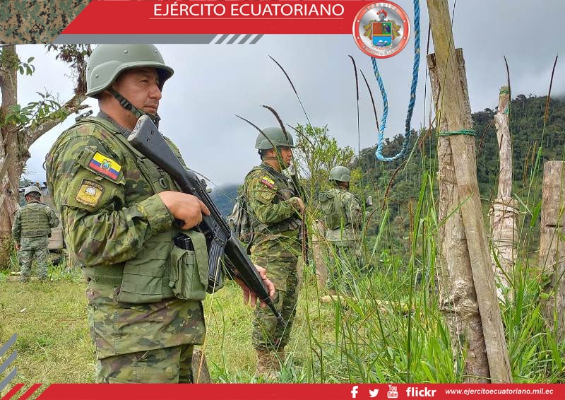 Operaciones de seguridad se realizan en el sector de Buenos Aires, cantón Urcuquí