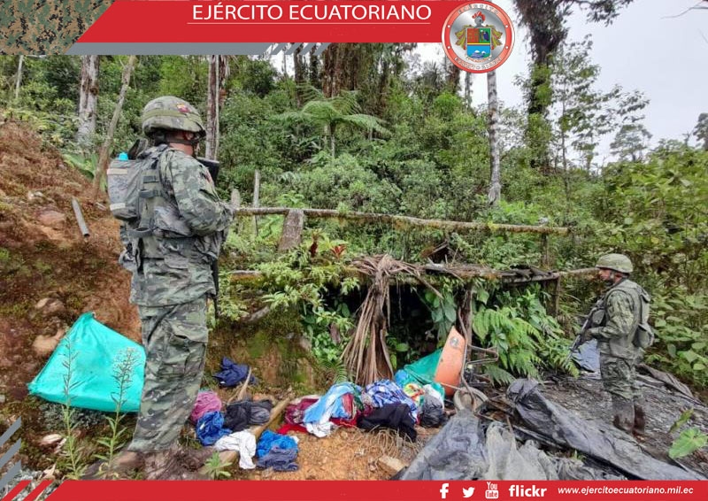 Incautan material mineralizado en el cantón Urcuquí