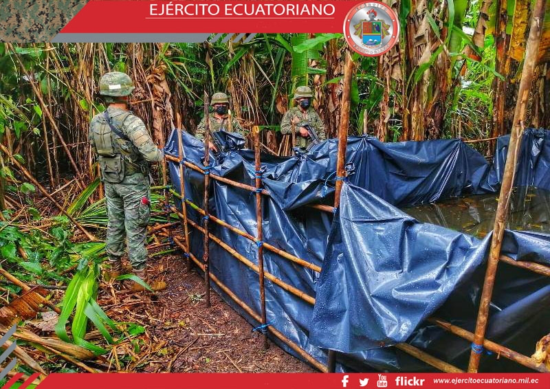 Militares detectan acople clandestino en el sistema hidrocarburífero