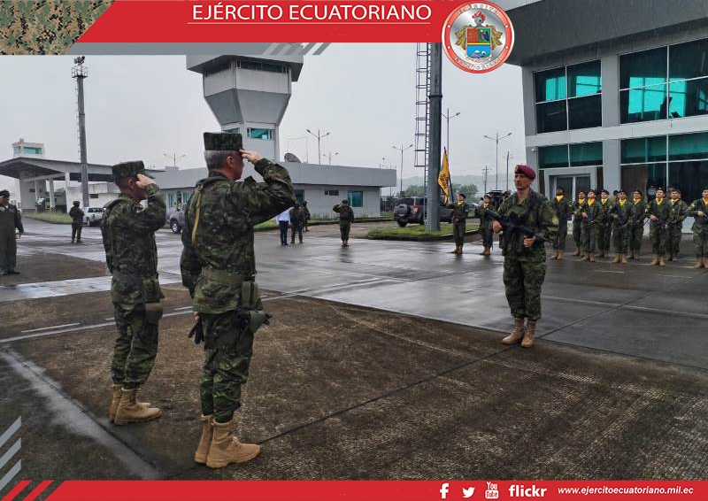 Comandante General del Ejército realiza visita de comando en Esmeraldas