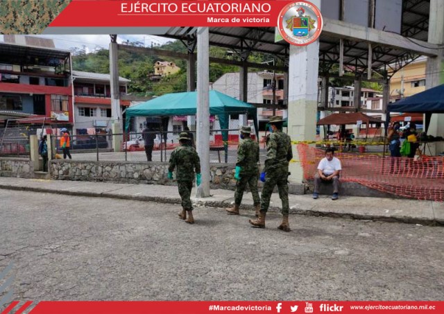 Fuerzas Armadas realizan operaciones de apoyo a entidades del Estado en Zamora Chinchipe y Morona  Santiago